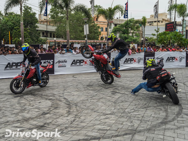 Five Hours Of Non-Stop Stunting — TVS Creates Record