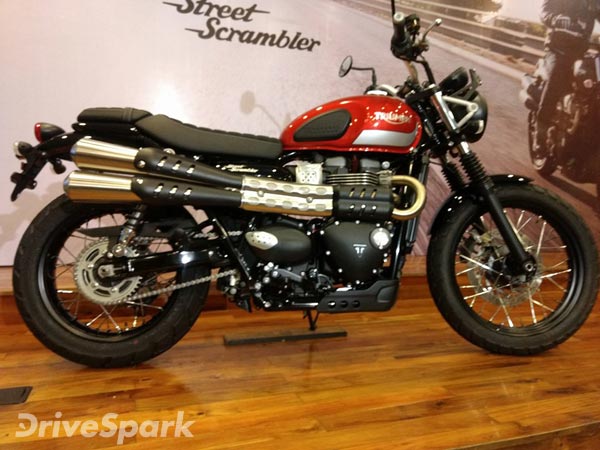 Triumph Street Scrambler Launched In India; Priced At Rs 8.10 Lakh