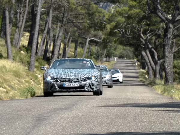 BMW i8 Roadster Teased In A New Video