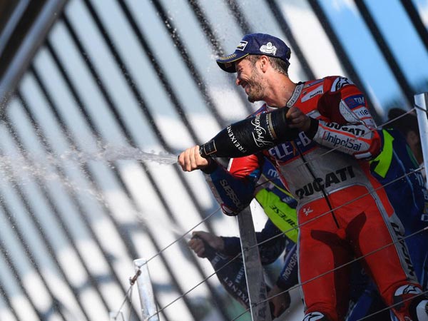 MotoGP: Andrea Dovizioso Wins British Grand Prix; Marc Marquez Retires