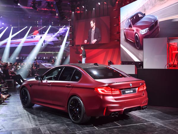 2018 bmw m5 revealed