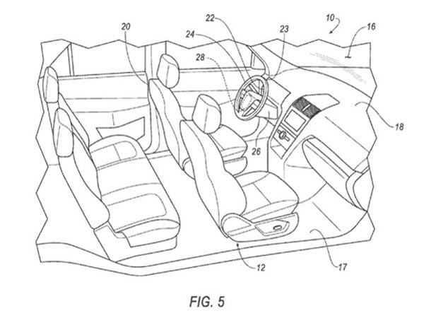 ford patents car with removable pedals