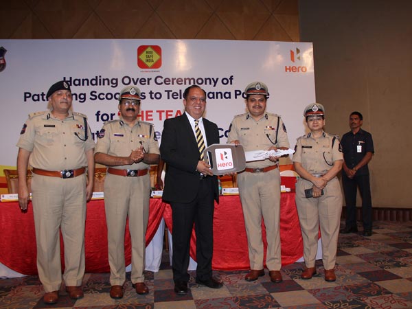 telangana police 150 new scooters