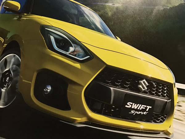 New Suzuki Swift Sport Brochure Leaked