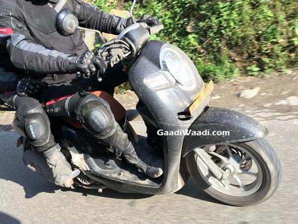 Spy Pics: Honda Scoopy Spotted Testing In India