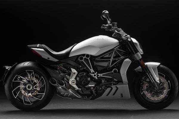 Ducati Reveals New Iceberg White Shade For The 2018 XDiavel