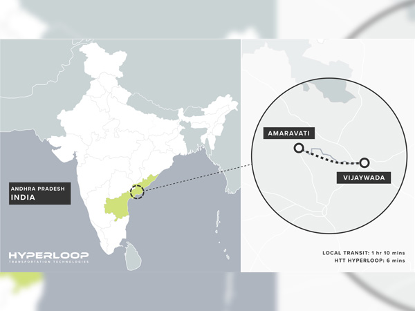 India’s First Hyperloop Line To Connect Amaravati And Vijayawada