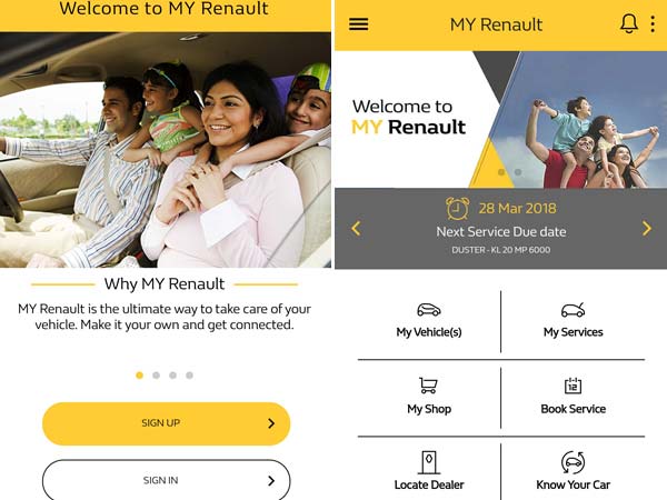 Renault India Launches My Renault App