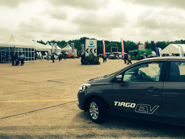 Tata Tiago Electric Vehicle Revealed Ahead Of Debut