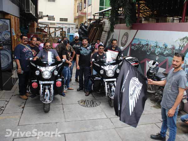 Indian Motorcycle Flags Off Kashmir To Kanyakumari (K2K) Fundraiser Ride
