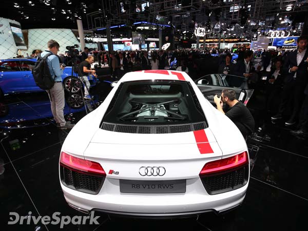 2017 Frankfurt Motor Show: Audi R8 RWS Revealed