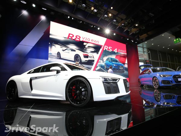 2017 Frankfurt Motor Show: Audi R8 RWS Revealed