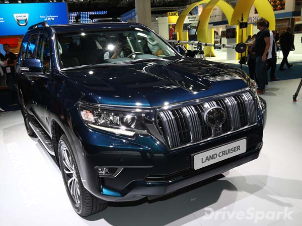 2017 Frankfurt Motor Show: Toyota Land Cruiser Prado Facelift Revealed