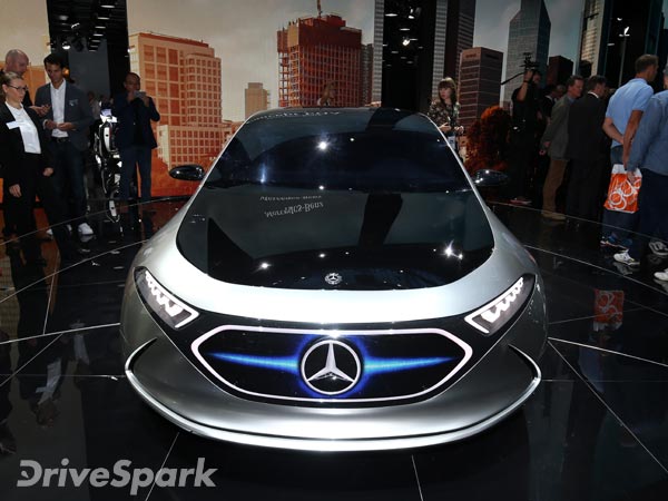 2017 Frankfurt Motor Show: Mercedes EQA Concept Unveiled