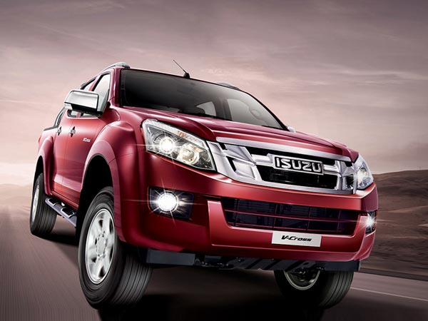 Isuzu D-Max V-Cross Introduced With New Ruby Red Colour