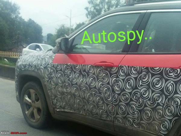 Jeep Compass 1.6-Litre Diesel Model Spotted Testing In India Jeep Compass 1.6-Litre Diesel Model Spotted Testing In India