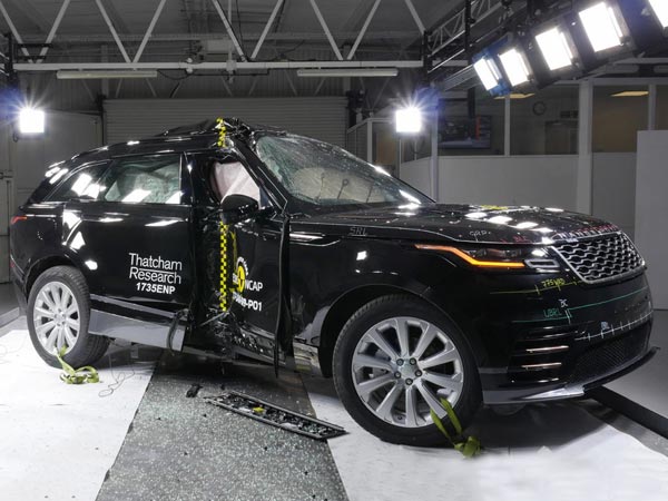 Range Rover Velar Receives 5-Star Euro NCAP Rating; India Launch Soon Range Rover Velar Receives 5-Star Euro NCAP Rating; India Launch Soon