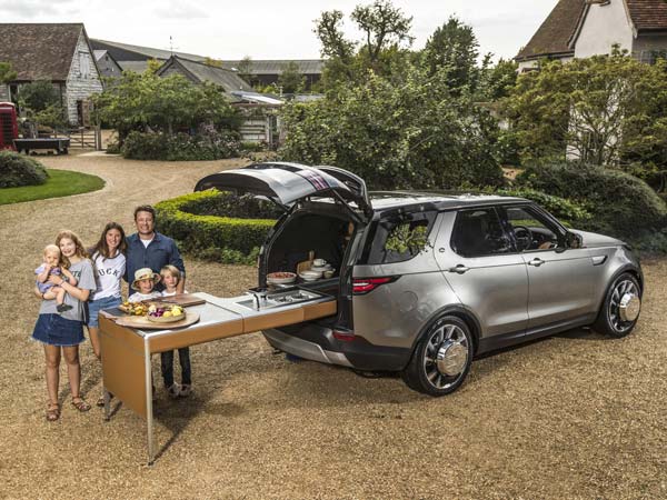 Jamie Oliver's Bespoke Land Rover Discovery Is The Ultimate Kitchen On Wheels