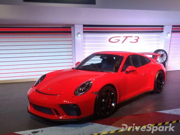 Porsche 911 GT3 Launched In India At Rs 2.31 Crore