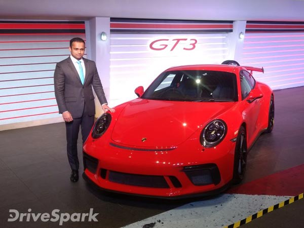 Porsche 911 GT3 Launched In India At Rs 2.31 Crore