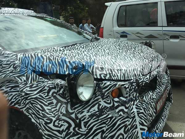 Spy Pics: Tata X451 Premium Hatchback Spotted Testing In India