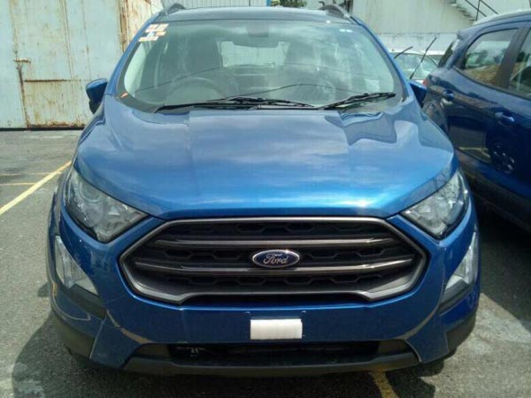 Spy Pics: Ford EcoSport Facelift Titanium S Trim Spotted Ahead Of Launch