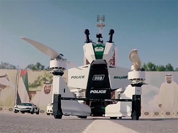 Dubai Police Test Flying Bike To Add To Their List Of Extreme Gadgets