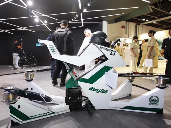 Dubai Police Test Flying Bike To Add To Their List Of Extreme Gadgets