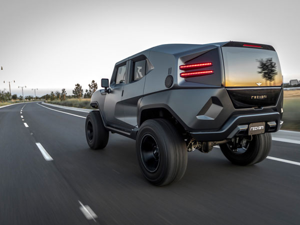 Rezvani Unveils Military-Inspired Tank SUV