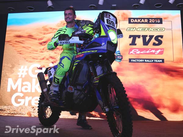 Sherco TVS Racing Announces Riders For Dakar 2018