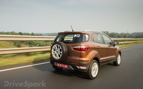 2017 Ford EcoSport Facelift Launched At Rs 7.31 Lakh In India; Prices, Mileage, Specifications & Images