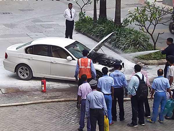 BMW 3-Series Catches Fire In Mumbai; Owner Alleges Negligence By BMW