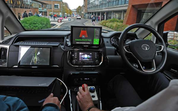 Tata Hexa Autonomous (Self-Driving) Vehicle Begins On Road Testing In The UK Tata Hexa Autonomous (Self-Driving) Vehicle Begins On Road Testing In The UK