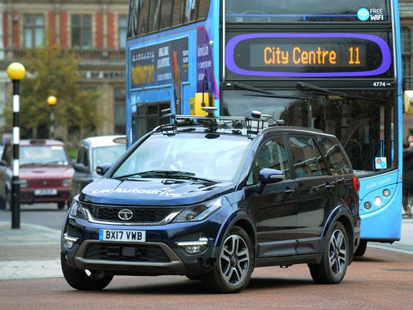 Tata Hexa Autonomous (Self-Driving) Vehicle Begins On Road Testing In The UK Tata Hexa Autonomous (Self-Driving) Vehicle Begins On Road Testing In The UK