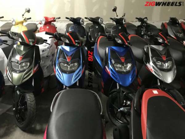 Aprilia SR 150 Spotted With New Colour Options