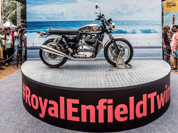 Royal Enfield Interceptor & Continental GT 650 Showcased In India At Rider Mania