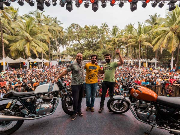 Royal Enfield Interceptor & Continental GT 650 Showcased In India At Rider Mania