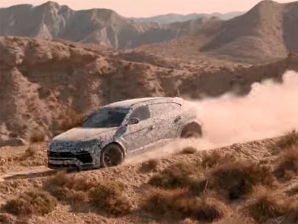 Lamborghini Urus Terra Off-Road Driving Mode Teased