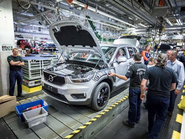 Volvo XC40 Production Starts; India Launch In 2018