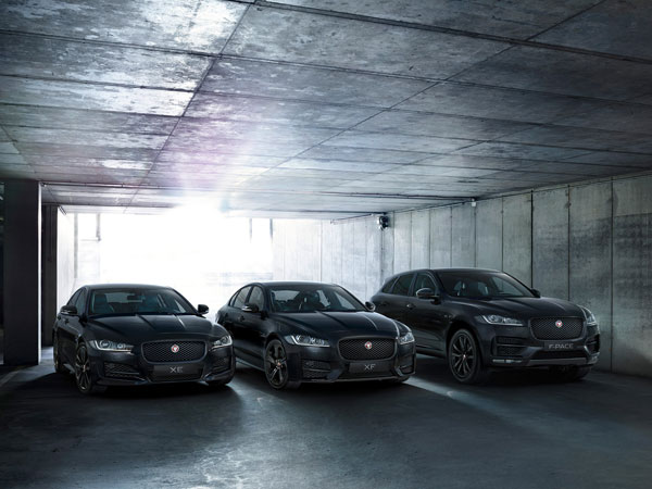 Jaguar Reveals Black Edition XE, XF & F-Pace Models
