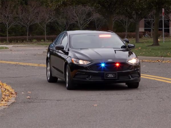 Ford Special Service Plug-In Hybrid Police Car Revealed