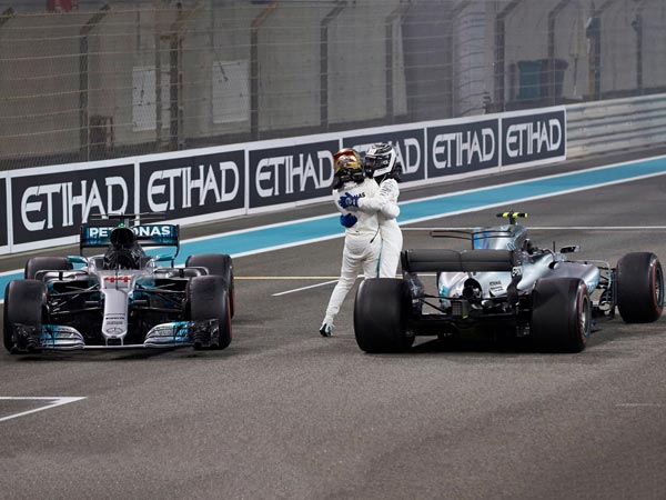 F1: Valtteri Bottas Wins Abu Dhabi GP; Hamilton Finishes Second