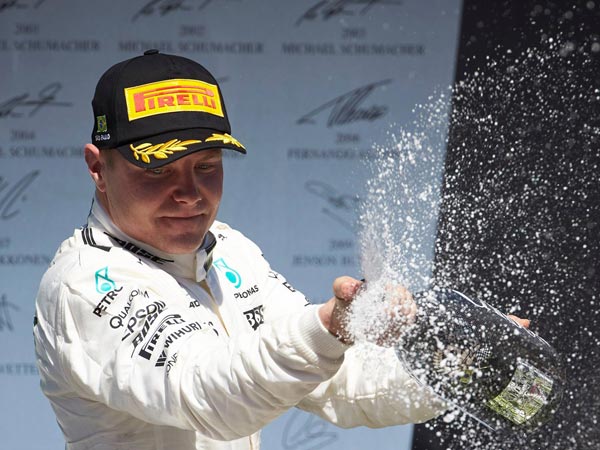 F1: Valtteri Bottas Wins Abu Dhabi GP; Hamilton Finishes Second