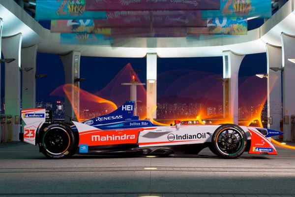 Formula E: Mahindra Wins Hong Kong ePrix