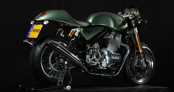 Spy Pics: Norton Commando And Dominator Spotted In India