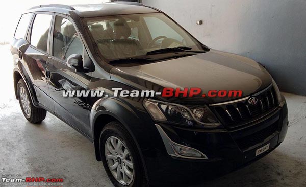 Spy Pics: Mahindra XUV500 Petrol Engine Revealed