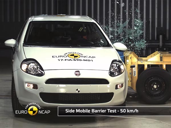 Fiat Punto Scores Zero Rating At Euro NCAP Crash Test