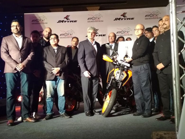 KTM Duke 390 Wins Indian Motorcycle Of The Year (IMOTY) 2018 Award