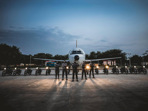 NSG Commando Ridden Royal Enfield Stealth Black Motorcycles Sold Out