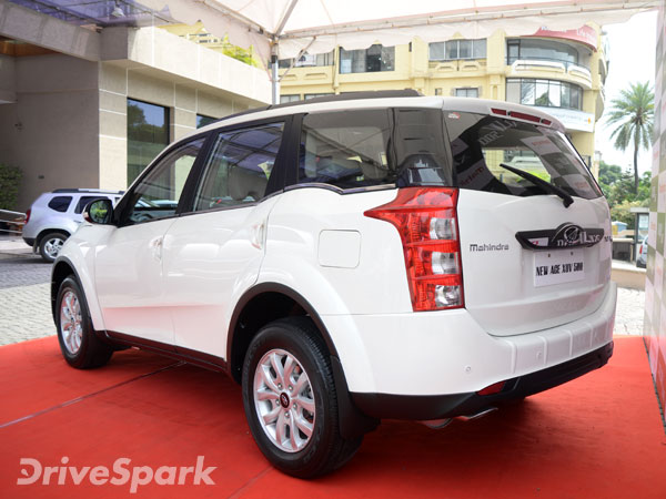 Mahindra XUV500 Facelift Spotted Again